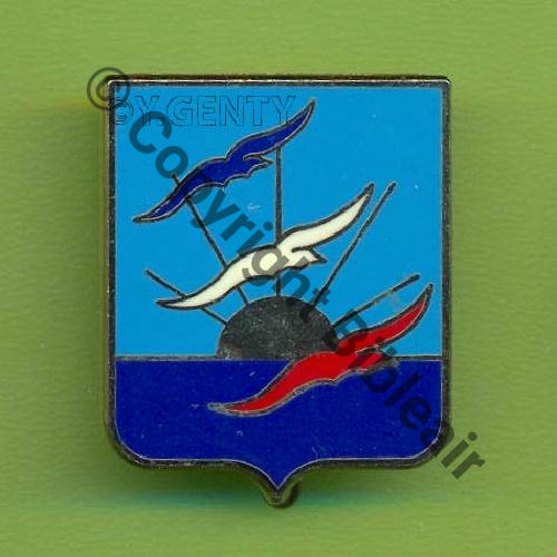 GRE  A1189 BA.741 BA.749 EPA GRENOBLE  De Griffes et butees Dos irreg teinte or ds masse No homolog relief hors Cartouche Src.Y.GENTY 